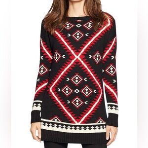 Lauren Ralph Lauren Geometric Southwest Tribal Indian Sweater Size Medium